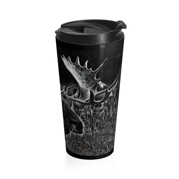 Moose cup wildlife travel coffee mug