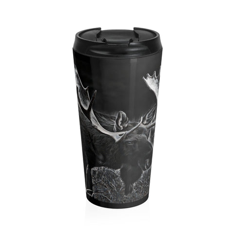 Moose cup wildlife travel coffee mug