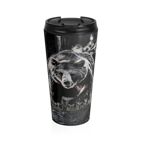 Grizzly bear wildlife coffee mug