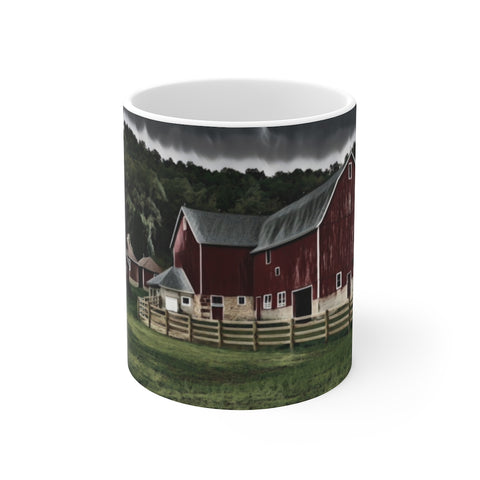 Red Barn Coffee Mug