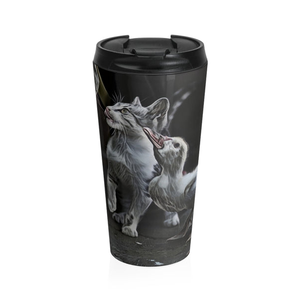 Baby farm animal travel mug