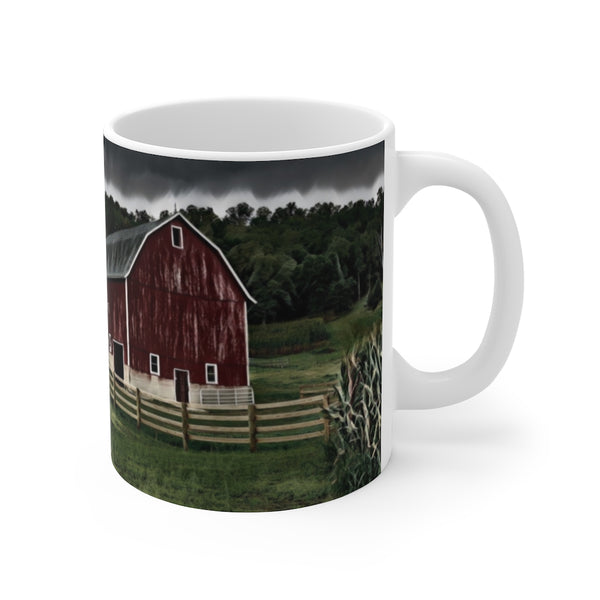 Red Barn Coffee Mug