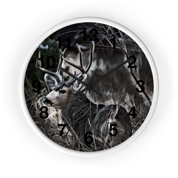 mule buck wall clock perfect for your rustic home