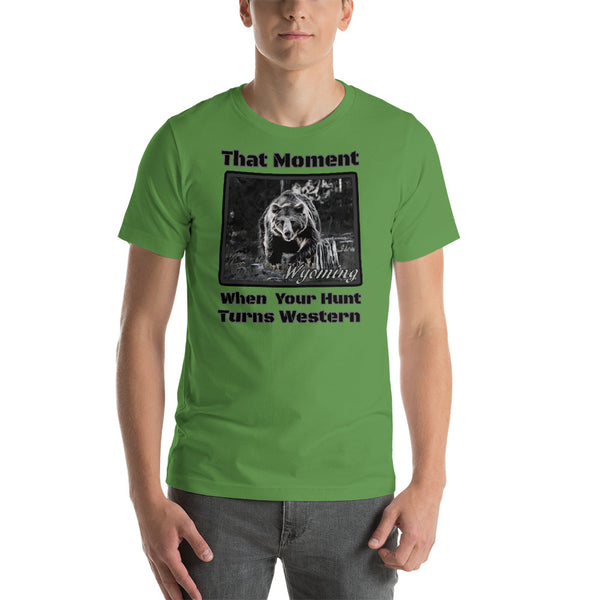 Wyoming Bear Hunting Short-Sleeve T-Shirt