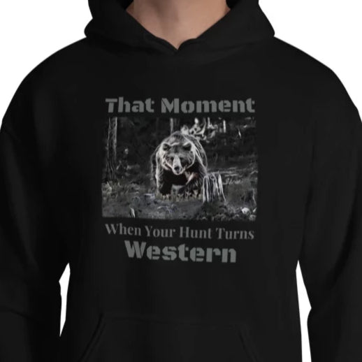 Bear Hunting Hooded Sweatshirt
