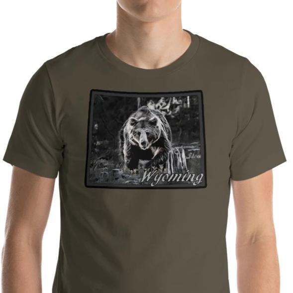 Wyoming Bear Hunting Short-Sleeve T-Shirt