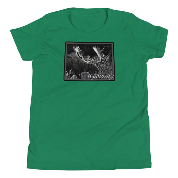 Wyoming Moose Youth Short Sleeve T-Shirt