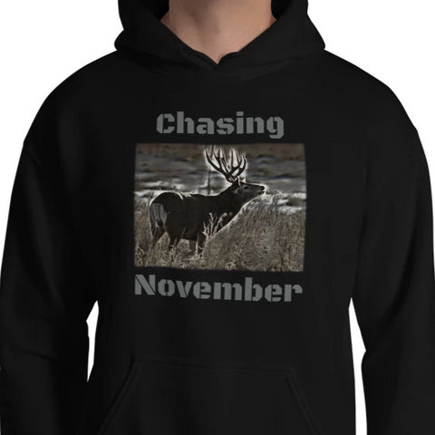 Mule Deer Hunting Hooded Sweatshirt