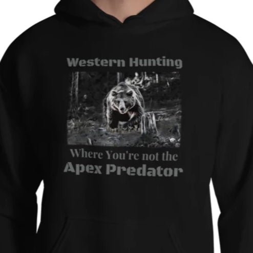 Bear Hunting Hooded Sweatshirt