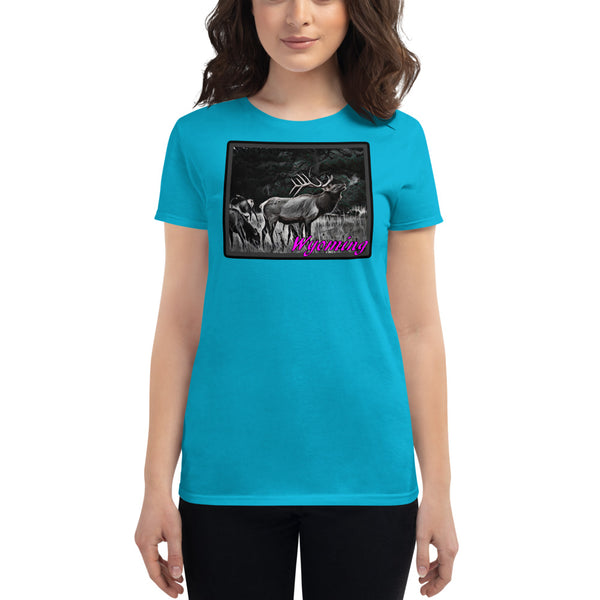 Wyoming Elk Women's Short Sleeve T-Shirt