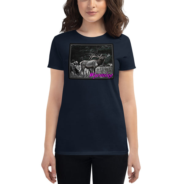 Wyoming Elk Women's Short Sleeve T-Shirt