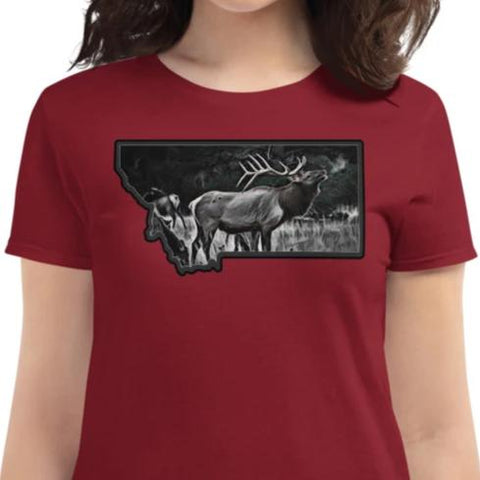 Montana Elk Women's T-Shirt