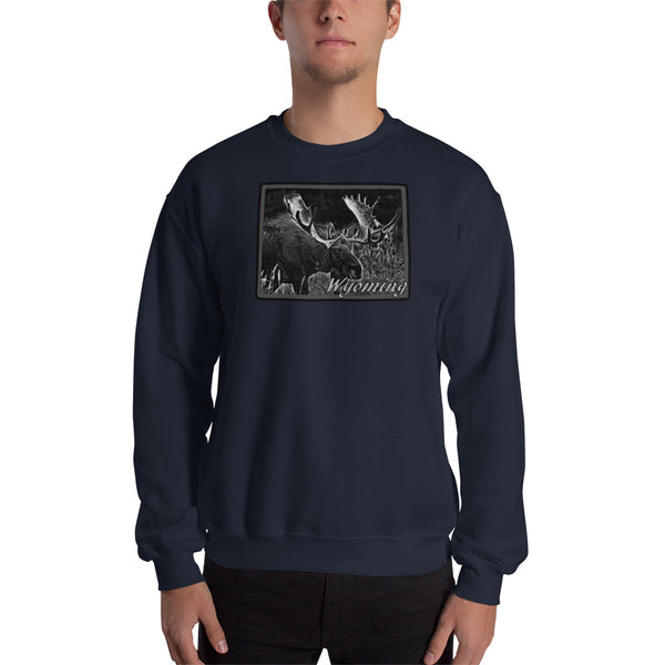 Wyoming Moose Sweatshirt
